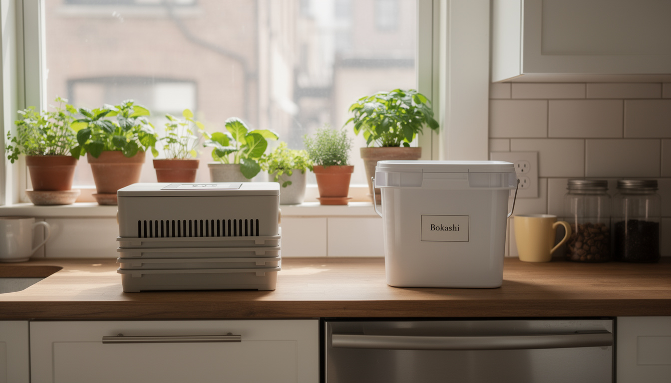 découvrez notre comparatif complet entre le composteur bokashi et le lombricomposteur pour appartement, et choisissez la solution idéale pour recycler vos déchets organiques facilement chez vous.
