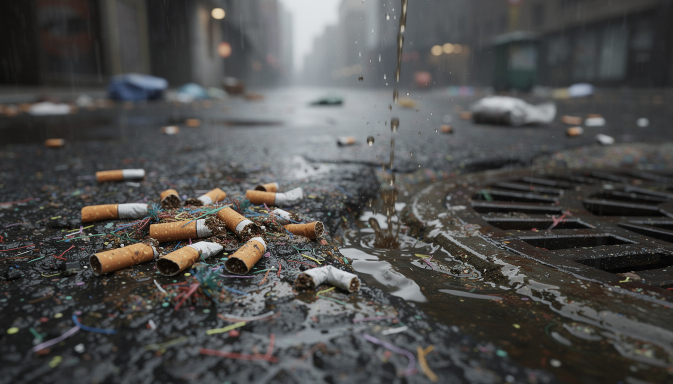 découvrez comment un seul mégot de cigarette peut polluer jusqu'à 1 000 litres d'eau et les gestes simples pour protéger notre environnement.