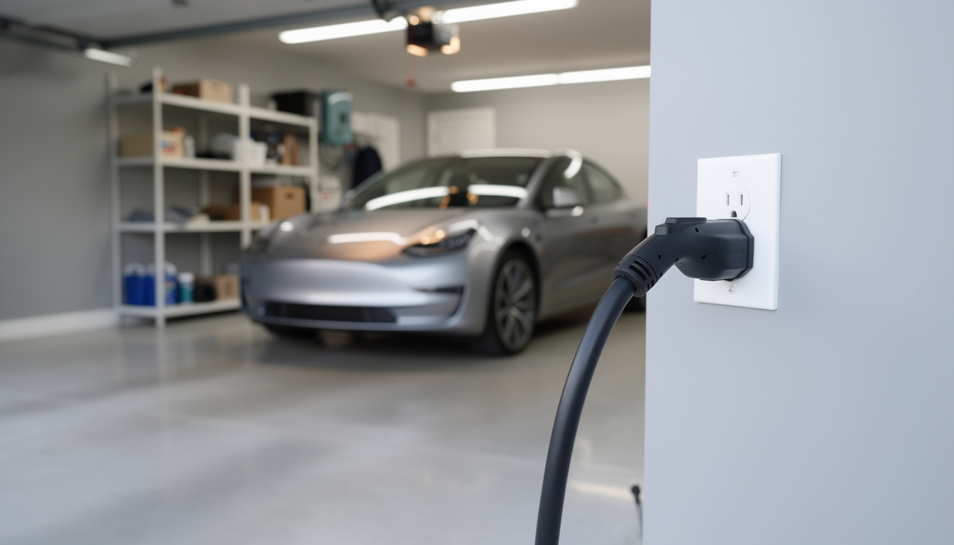 découvrez pourquoi il peut être dangereux de charger votre voiture électrique sur une prise domestique et quelles précautions prendre pour garantir votre sécurité.