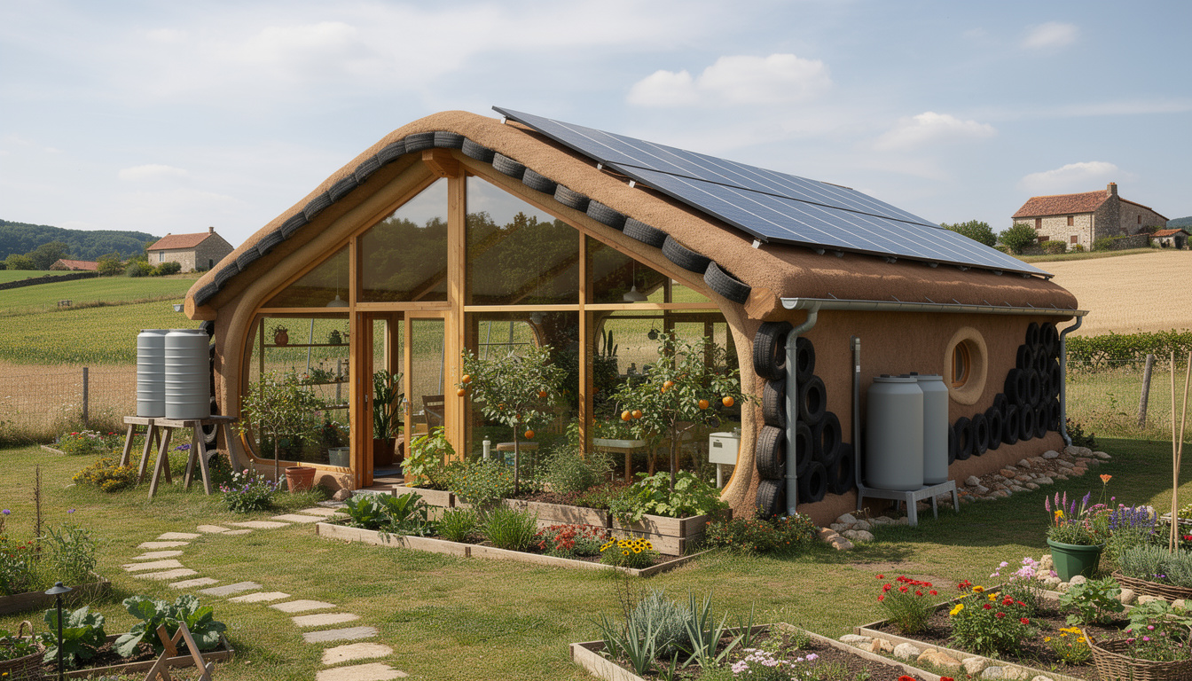 découvrez si les earthships, maisons écologiques construites avec des pneus recyclés, permettent de vivre en totale autonomie énergétique et durable.
