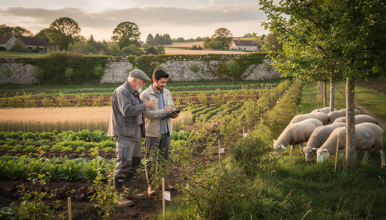 découvrez comment l'agroforesterie réconcilie agriculture et nature, faisant de l'arbre un partenaire essentiel pour le paysan moderne soucieux de durabilité et de productivité.