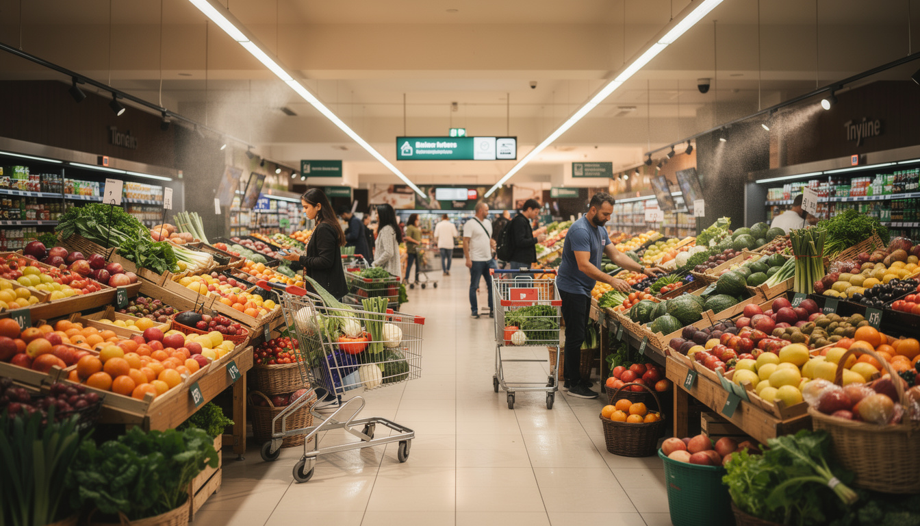 découvrez comment les supermarchés utilisent des stratégies cachées pour vous pousser à acheter des produits polluants, et apprenez à faire des choix plus responsables.