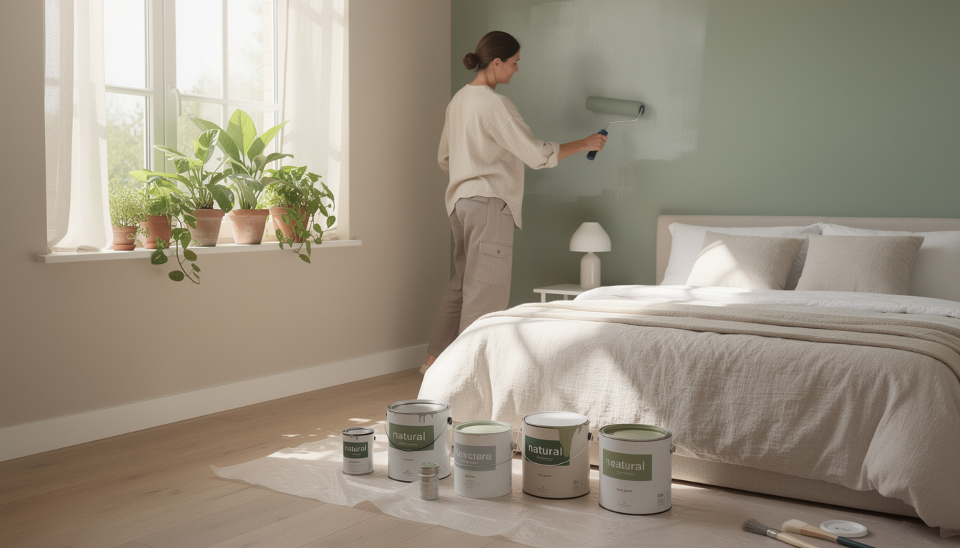 découvrez notre sélection de peintures écologiques sans solvants ni cov pour créer une chambre saine et respectueuse de l'environnement.