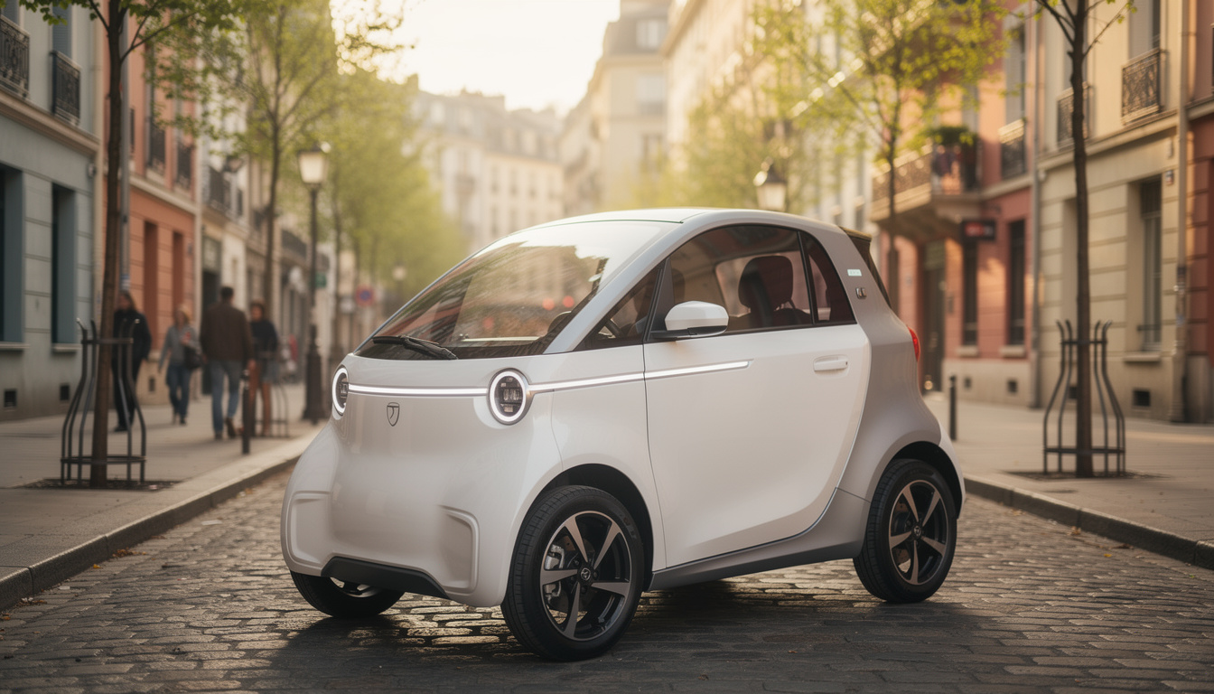 découvrez cette petite voiture sans permis électrique qui révolutionne la mobilité urbaine en alliant praticité, écologie et innovation pour conquérir nos villes.