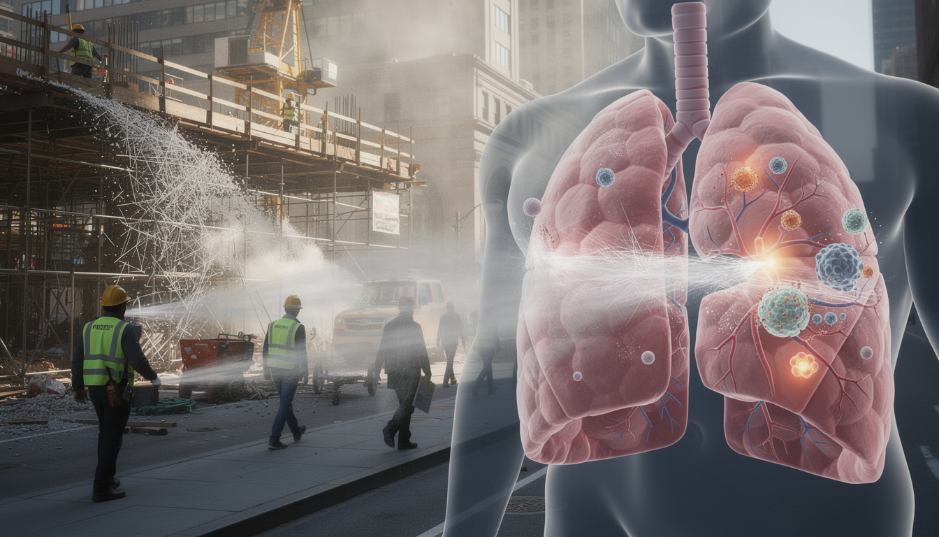 découvrez comment les nanoparticules présentes dans l'air urbain représentent une menace invisible pour la santé de nos poumons et quelles mesures peuvent être prises pour se protéger.