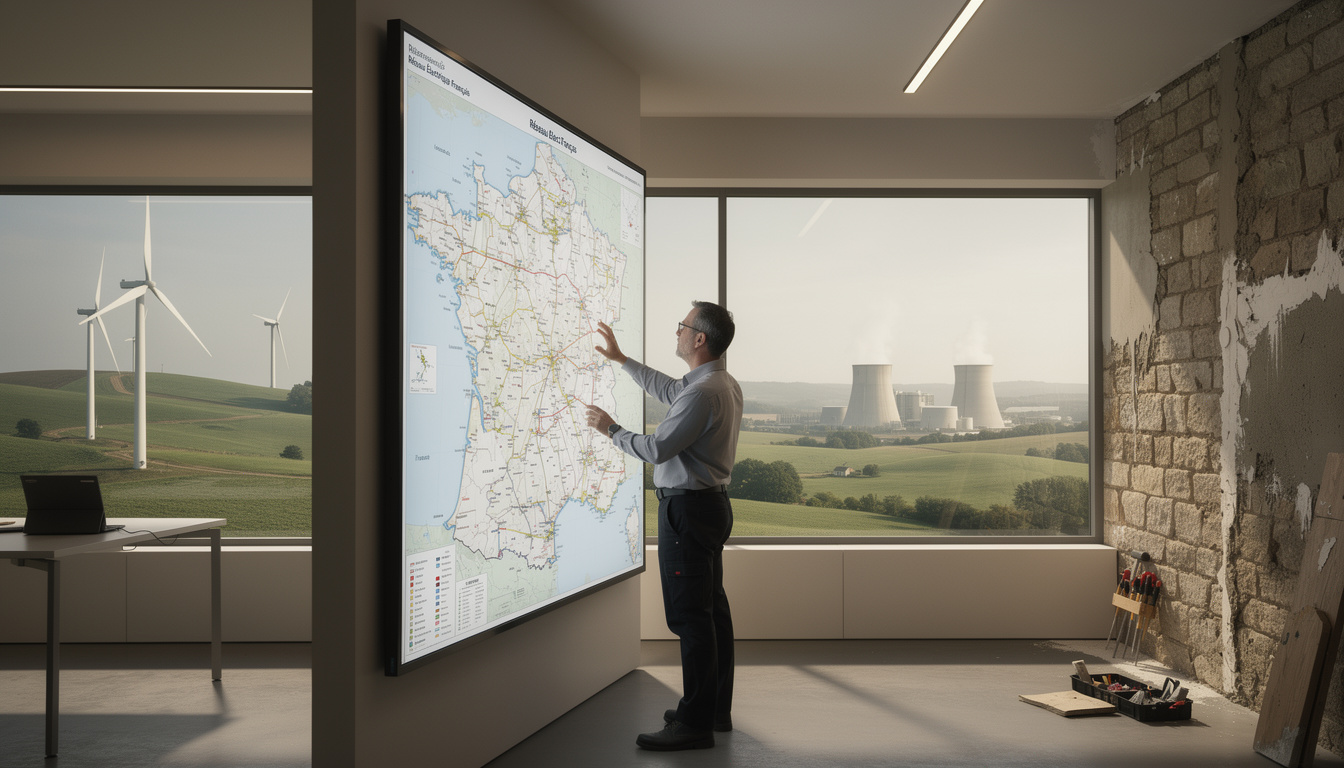 analyse des perspectives et défis du mix énergétique français pour une sortie possible du nucléaire d'ici 2050, en explorant les solutions alternatives et les enjeux environnementaux.