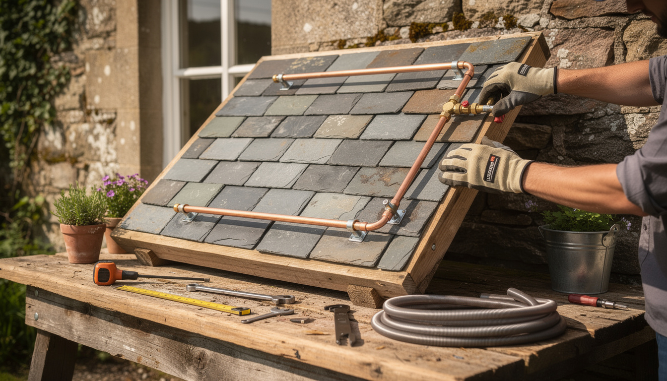 découvrez comment chauffer votre eau grâce à un panneau solaire thermique fait maison, une solution low-tech écologique et économique pour un habitat durable.