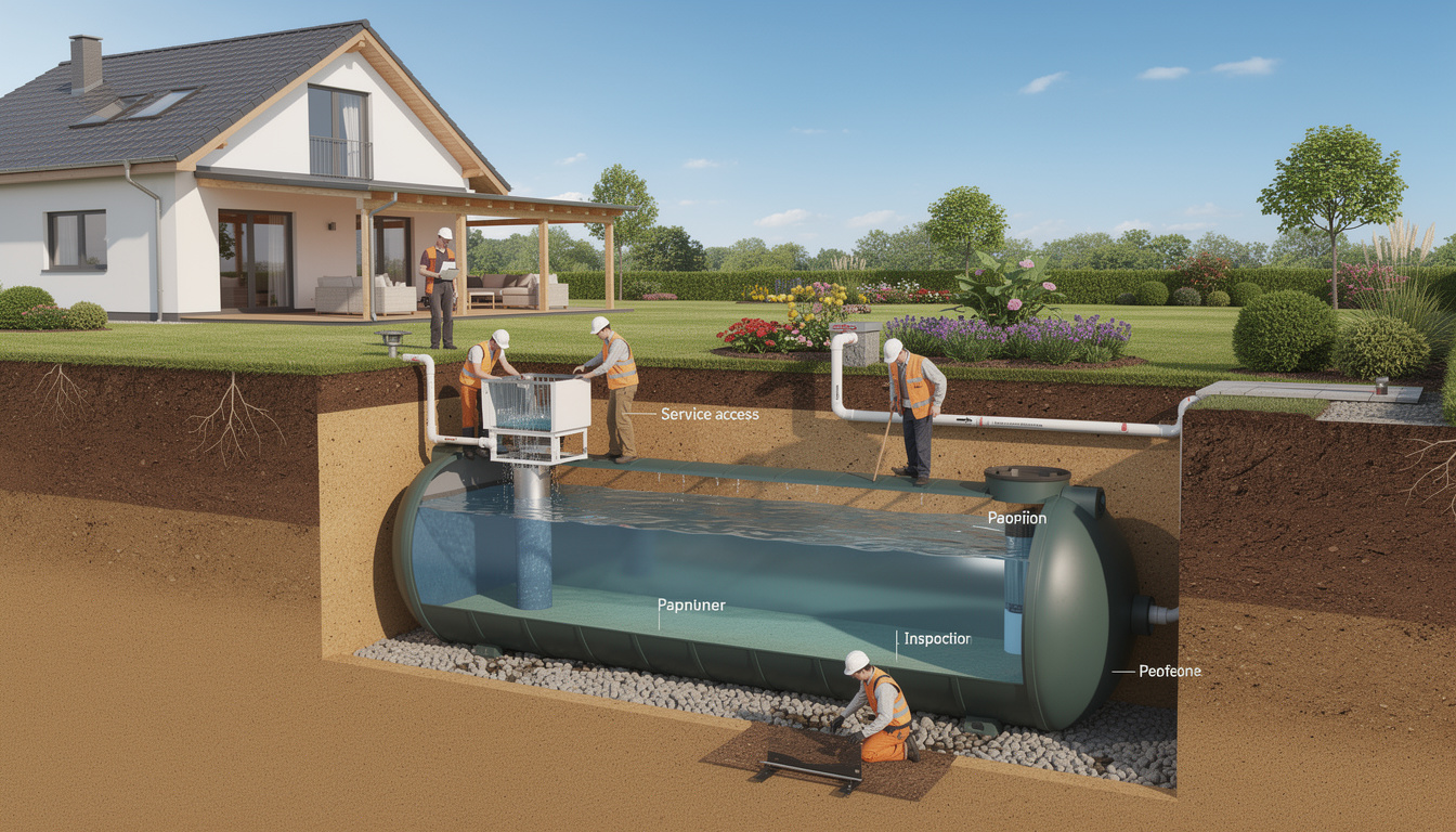 découvrez comment installer une cuve enterrée pour récupérer l'eau de pluie, idéale pour l'arrosage du jardin et l'utilisation dans les sanitaires, afin d'économiser l'eau et protéger l'environnement.