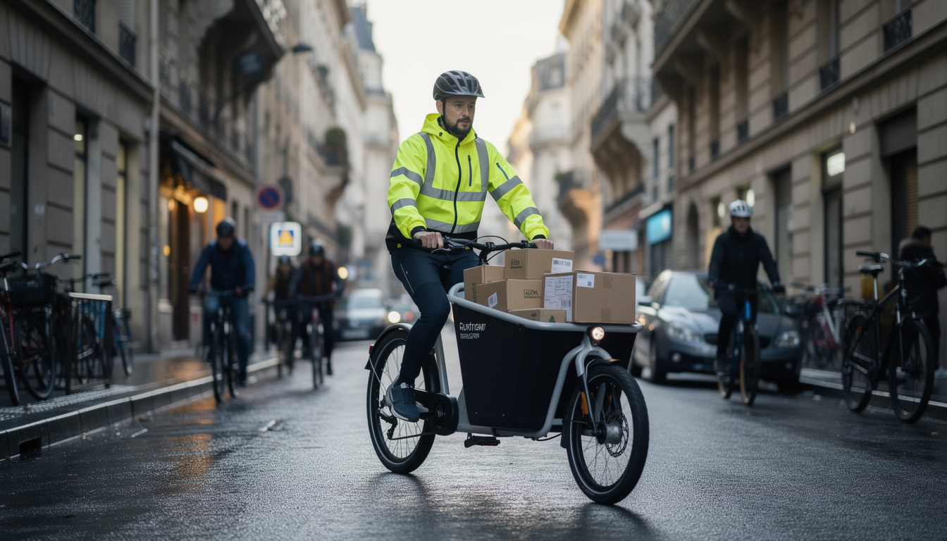 découvrez pourquoi les livreurs professionnels délaissent les camionnettes au profit des cargos-vélos, une solution écologique et efficace pour les livraisons urbaines.