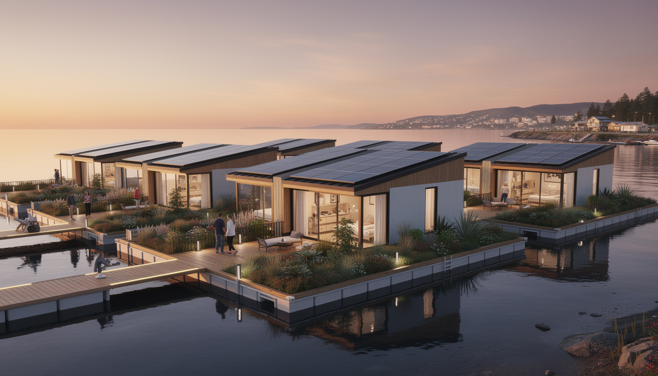 découvrez comment les tiny houses flottantes offrent une alternative innovante et écologique face à la montée des eaux, permettant de vivre sur l'eau en harmonie avec l'environnement.