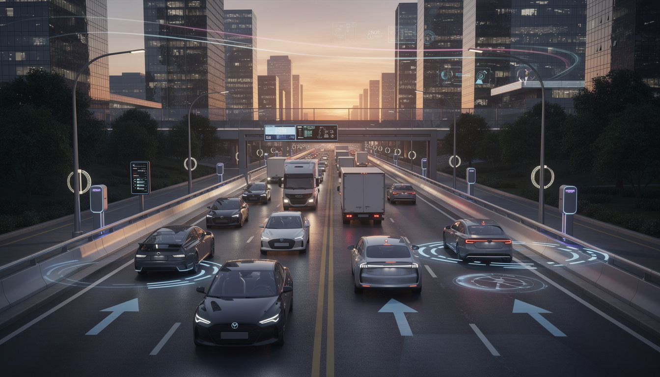 découvrez comment l'intelligence artificielle des voitures autonomes pourrait transformer la circulation urbaine en réduisant embouteillages et pollution, et les défis à surmonter pour y parvenir.