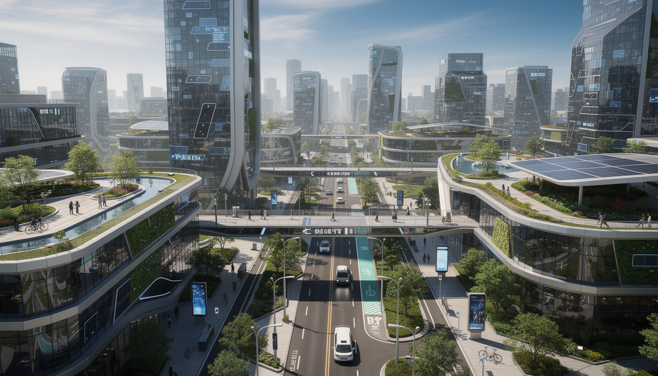 découvrez comment l'urbanisme de 2030 transforme les villes en espaces solaires en intégrant l'énergie solaire directement dans les murs des bâtiments pour un avenir plus durable et innovant.